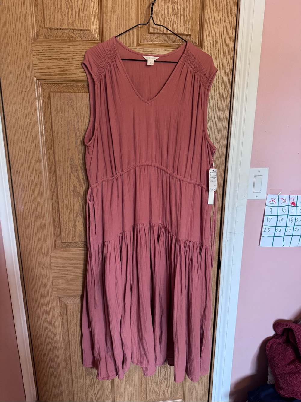 Caslon Cotton Midi Dress